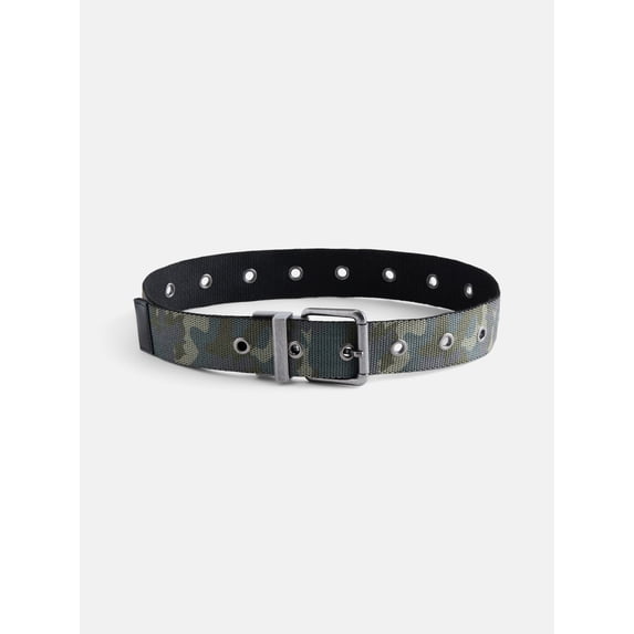 Wonder Nation Boys Reversible Canvas Belt, Sizes S-L