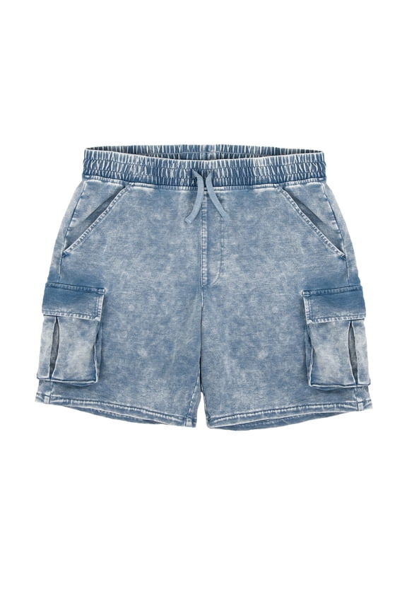 Boys Cargo Denim Shorts, Sizes 4-18