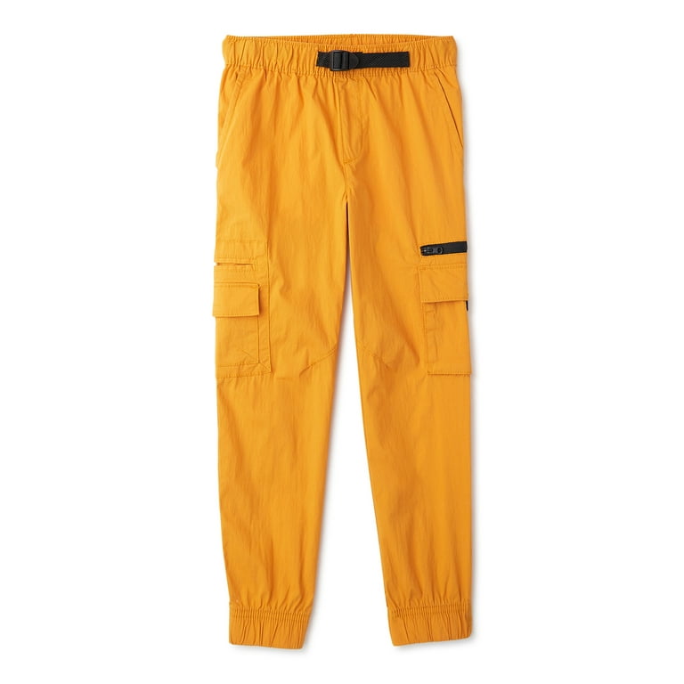 Wonder Nation Boys Cargo Jogger Pants Sizes 4 18 Husky