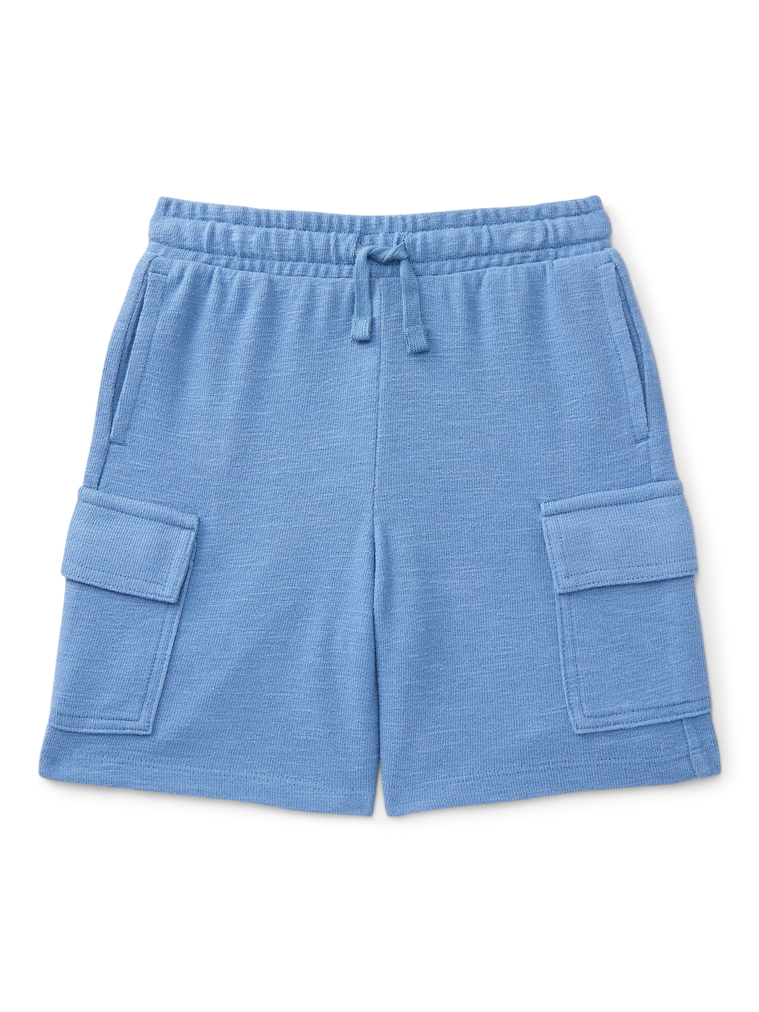 Wonder Nation Little Boys Knit Cargo Shorts, Sizes 4-10