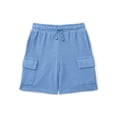 thumbnail image 1 of Wonder Nation Little Boys Knit Cargo Shorts, Sizes 4-10, 1 of 3