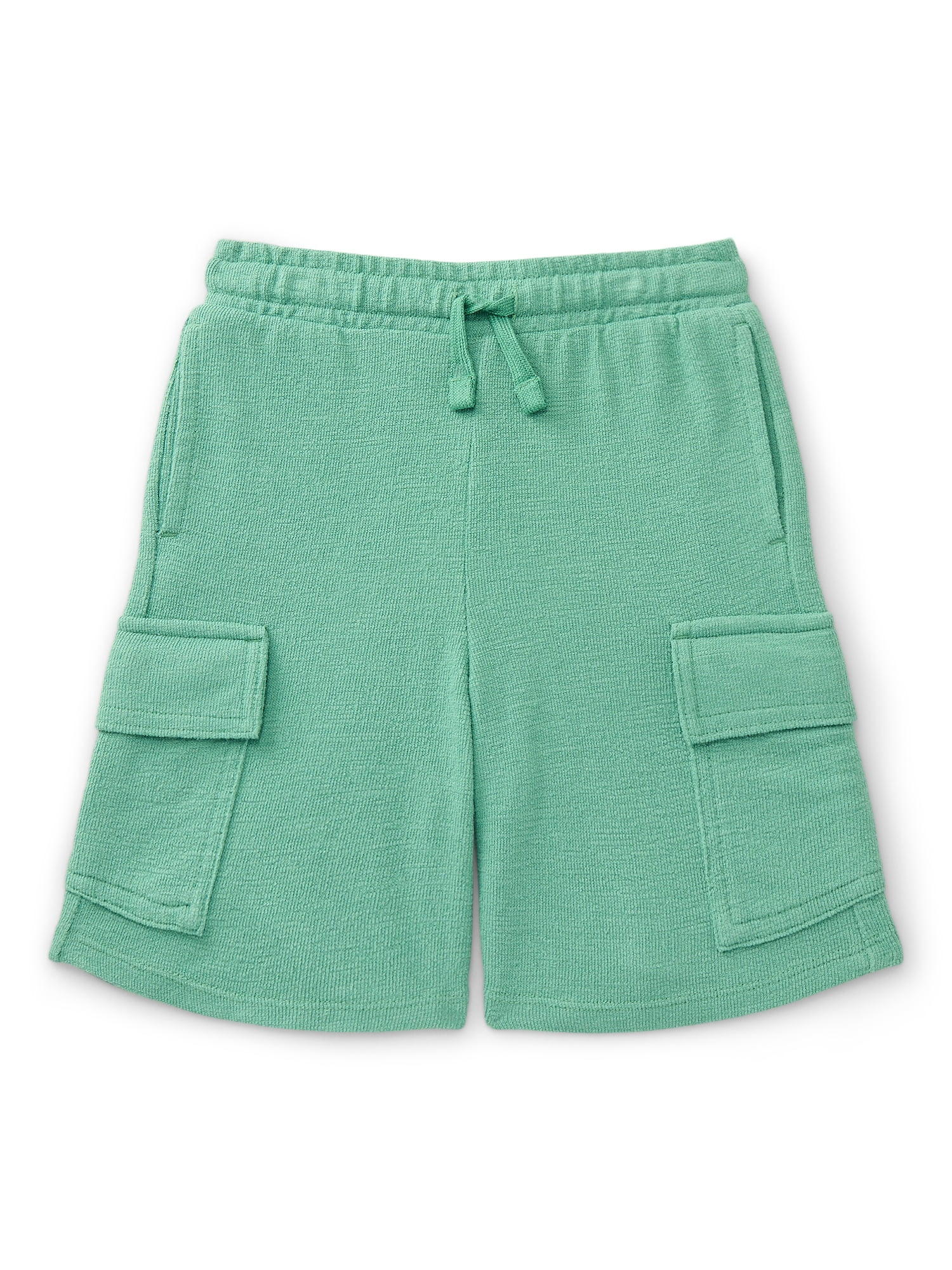 Wonder Nation Little Boys Knit Cargo Shorts, Sizes 4-10