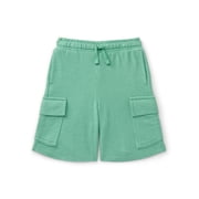 Wonder Nation Little Boys Knit Cargo Shorts, Sizes 4-10