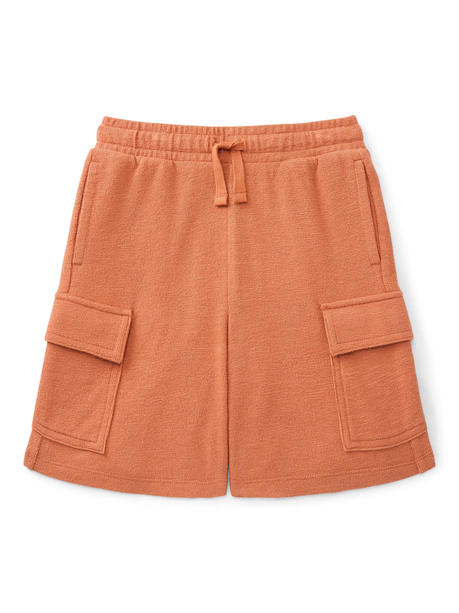 Wonder Nation Little Boys Knit Cargo Shorts, Sizes 4-10
