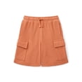 thumbnail image 1 of Wonder Nation Little Boys Knit Cargo Shorts, Sizes 4-10, 1 of 3