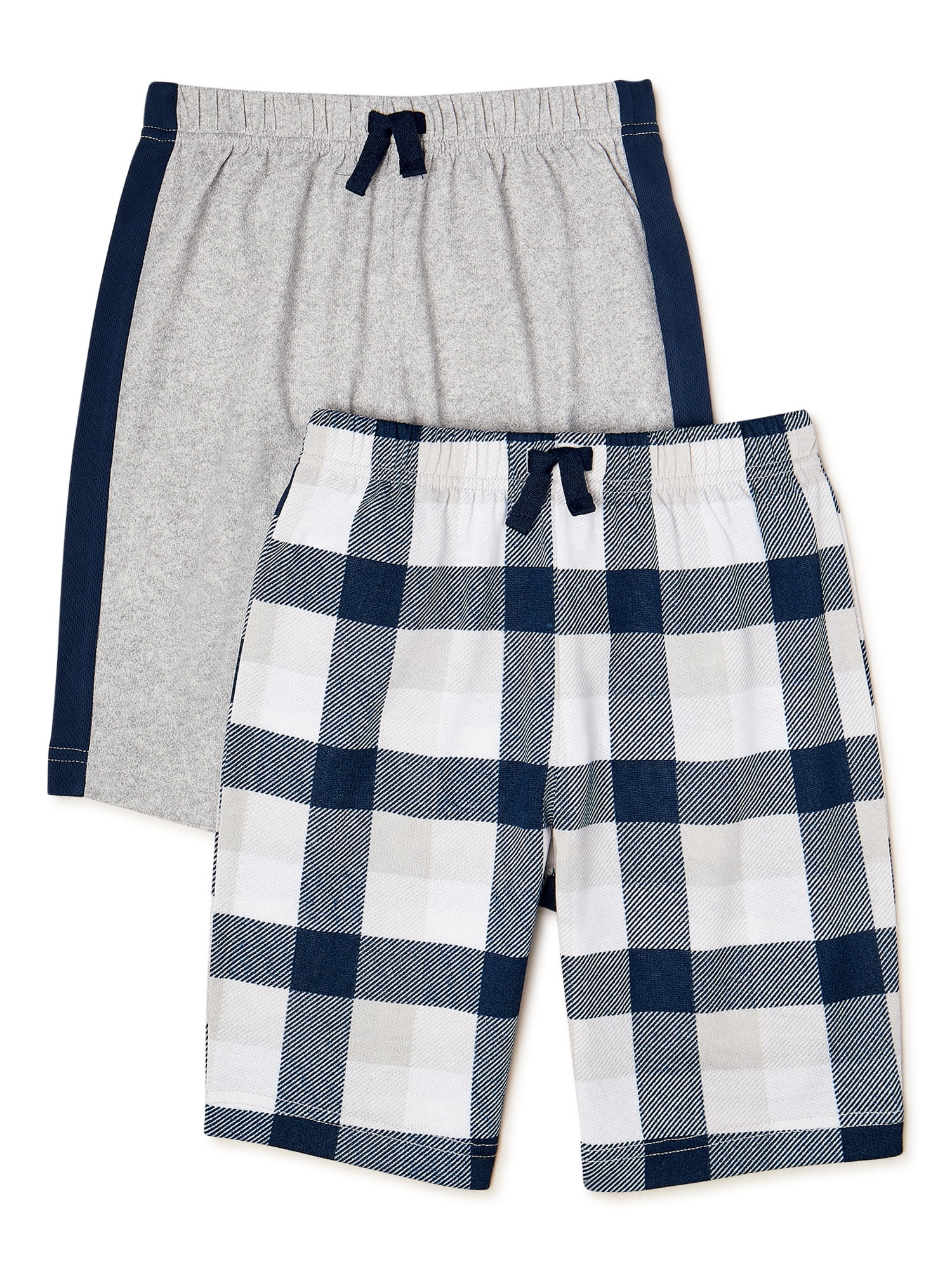 Wonder Nation Boys Comfy Pull On Elastic Waistband Pajama Sleep Shorts