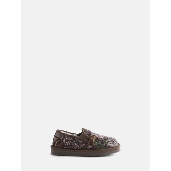 Wonder Nation Boys Cowboy Slippers, Western Stitch, Medium Width