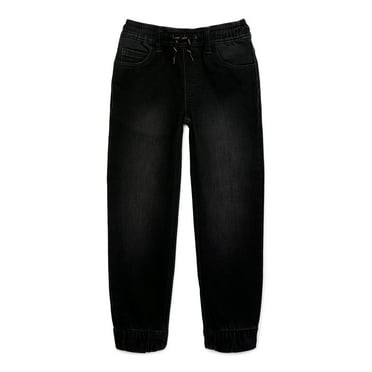 Wonder Nation Boys Denim Joggers, Sizes 4-18 & Husky