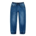 thumbnail image 1 of Wonder Nation Boys Denim Joggers, Sizes 4-18 & Husky, 1 of 3