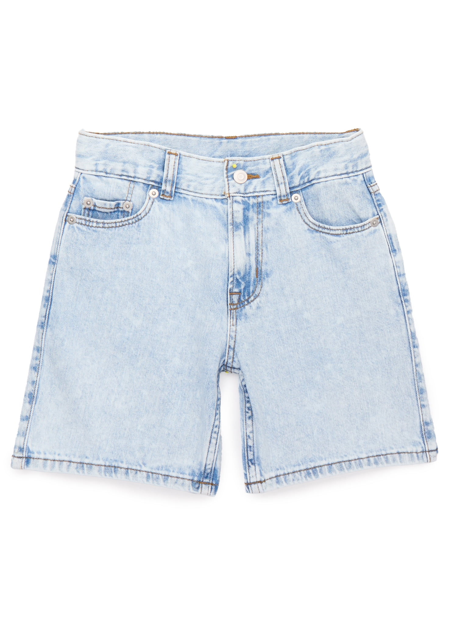 Wonder Nation Boys Denim Shorts, Sizes 4-16 Husky