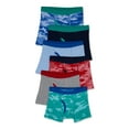 thumbnail image 1 of Wonder Nation Boys Elastic Waistband Cotton Boxer Brief Underwear, Camo (6 Pack), 1 of 8