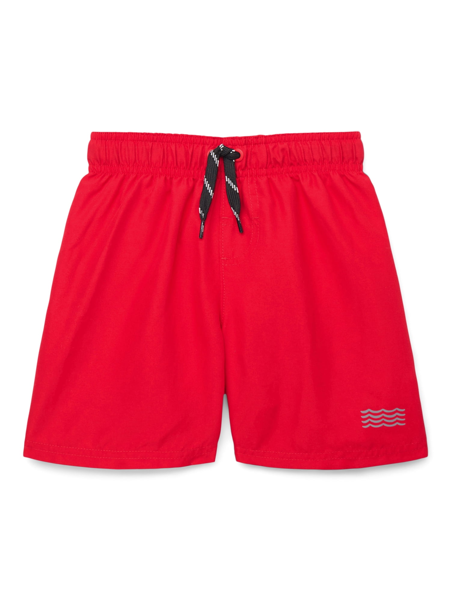  Wonder Nation Boys Everyday Swim Trunks with UPF50+, Sizes 4-18 & Husky ...