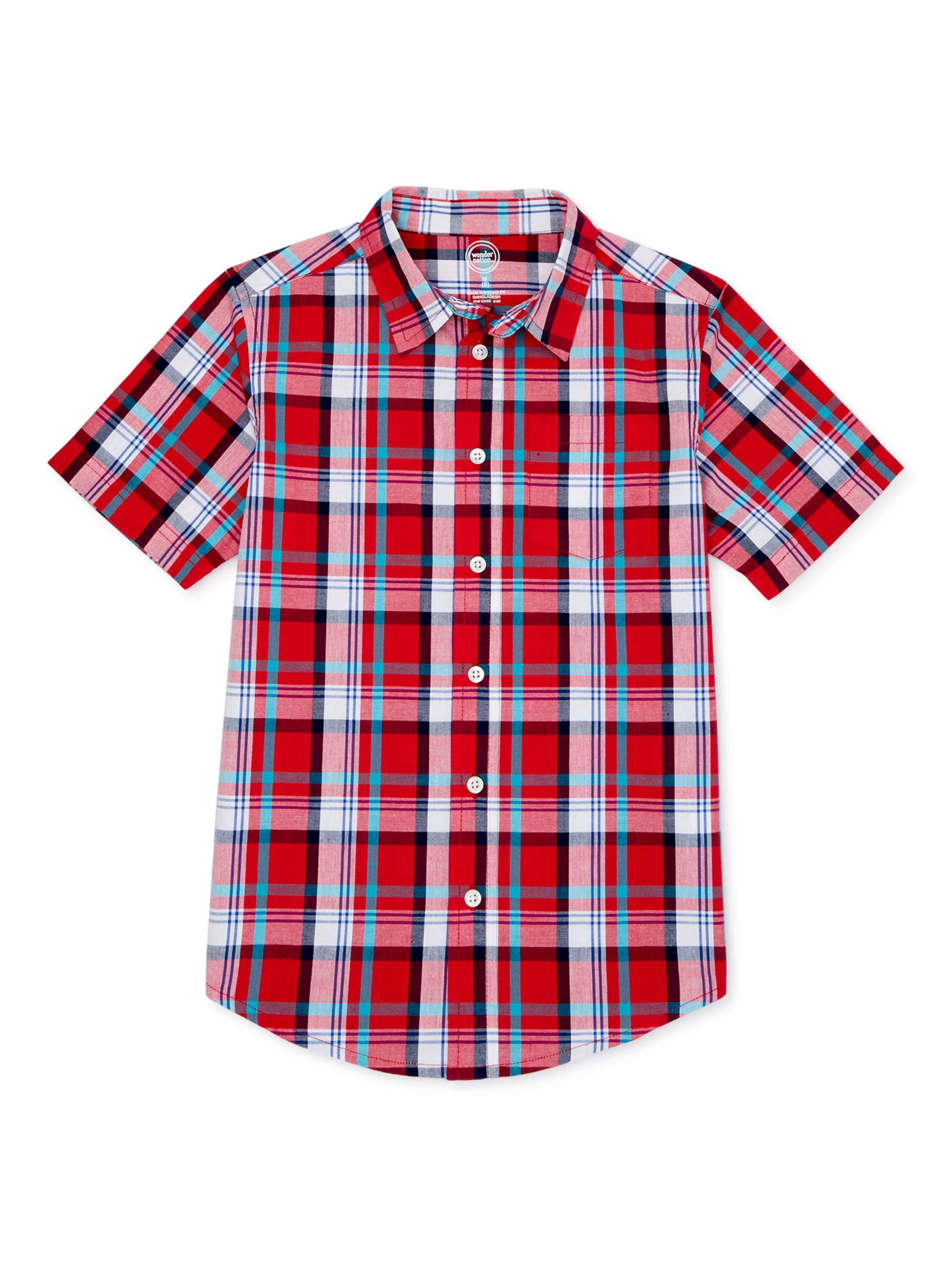 BOYS SHORT SLEEVE SHIRT 4-10 CARTOUCHE KINGDOM main image 1