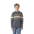 thumbnail image 1 of Wonder Nation Boys Fair Isle Sweater, Sizes 4-18 & Husky, 1 of 5