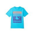 thumbnail image 1 of Wonder Nation Boys "Feelin Jawsome" Short Sleeve T-Shirt, Sizes 4-18 & Husky, 1 of 3