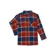 thumbnail image 1 of Wonder Nation Boys Flannel Shirt with Long Sleeves, Sizes 4-18 & Husky, 1 of 2