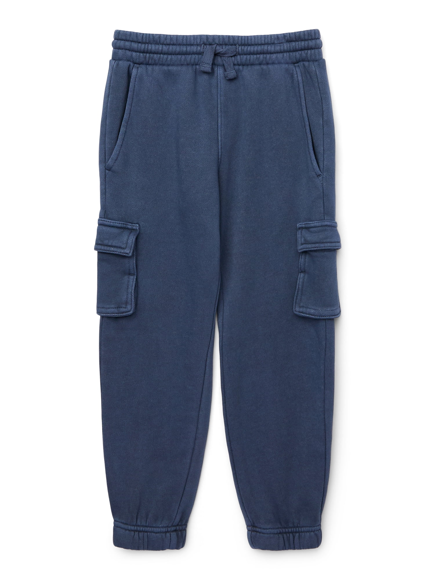 Wonder Nation Boys Fleece Cargo Pants, Sizes 4-18 & Husky