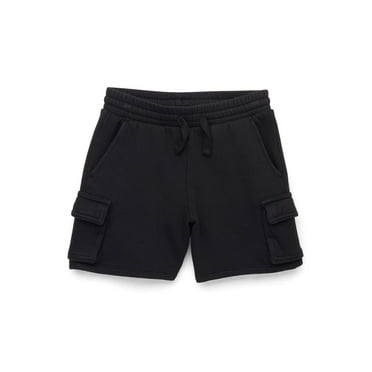 Wonder Nation Boys Fleece Cargo Shorts, Sizes 4-18 & Husky