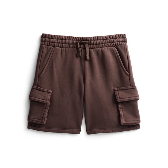 Wonder Nation Boys Fleece Cargo Shorts, Sizes 4-18