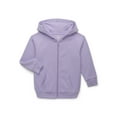 thumbnail image 1 of Wonder Nation Kids Unisex Fleece Full Zip Hoodie, Sizes 4-18 & Husky, 1 of 3