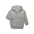 thumbnail image 1 of Wonder Nation Kids Unisex Fleece Full Zip Hoodie, Sizes 4-18 & Husky, 1 of 3