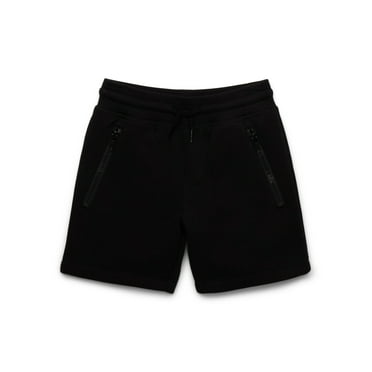 Wonder Nation Boys Fleece Pull-On Shorts with Zipper Pockets, Sizes 4-18 & Husky