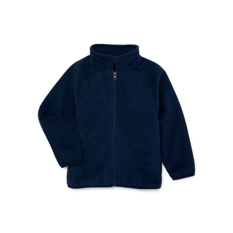 Boys navy fleece jacket deals