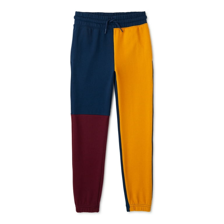 Wonder Nation Boys French Terry Jogger Pants Sizes 4 18 Husky Walmart