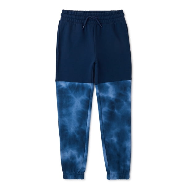 Wonder Nation Boys’ French Terry Jogger Pants, Sizes 4-18 & Husky