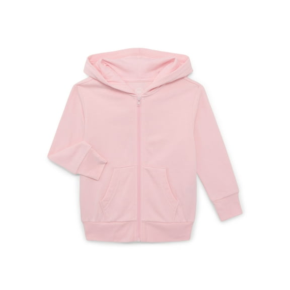 Wonder Nation Kids Unisex Fleece Zip Hoodie, Sizes 4-18 & Husky