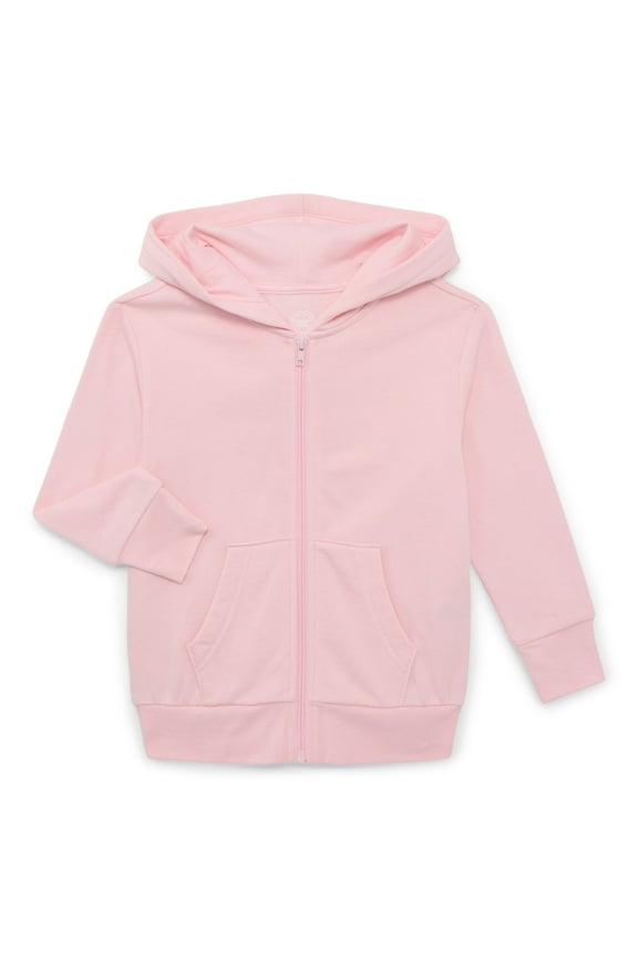 Kids Unisex Fleece Zip Hoodie, Sizes 4-18 & Husky