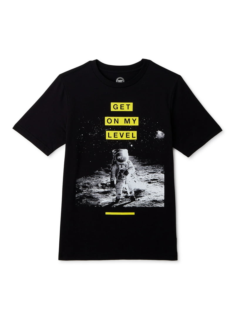 【YOURNUS】Wonder Daily Over Shirt Future Saurus Dinosaur Wonder Nation Boys XXL Orange Shirt
