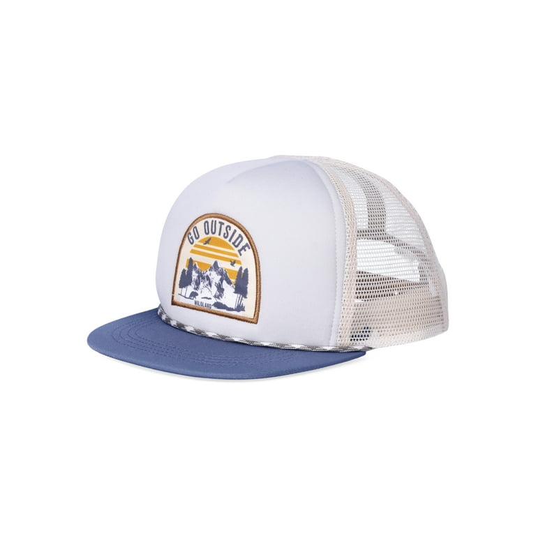 Wonder Nation Boys Go Outside Trucker Hat, OSFM - Walmart.com