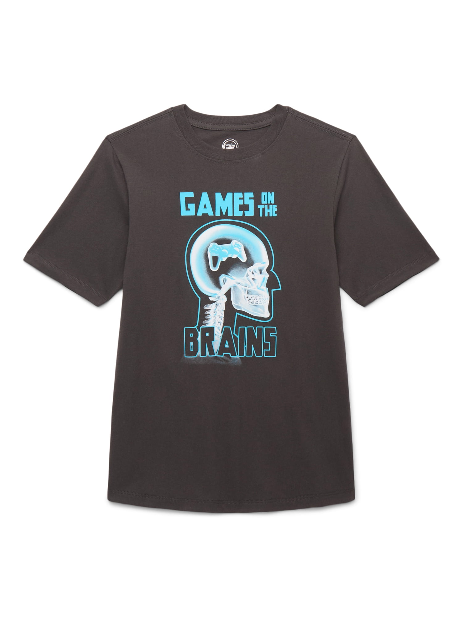 ●Tech. T / Roll With It Wonder Nation Boys Roll With It, Crew Neck, Short Sleeve