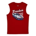 thumbnail image 1 of Wonder Nation Boys Graphic Print Americana Muscle Tank Top, Sizes 4-18 & Husky, 1 of 4