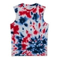 thumbnail image 1 of Wonder Nation Boys Graphic Print Americana Muscle Tank Top, Sizes 4-18 & Husky, 1 of 3