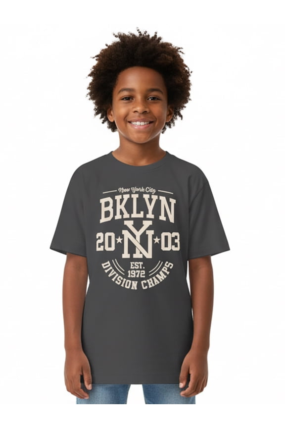 , Boys' Graphic T-Shirt, Brooklyn NY, Sizes 4-18