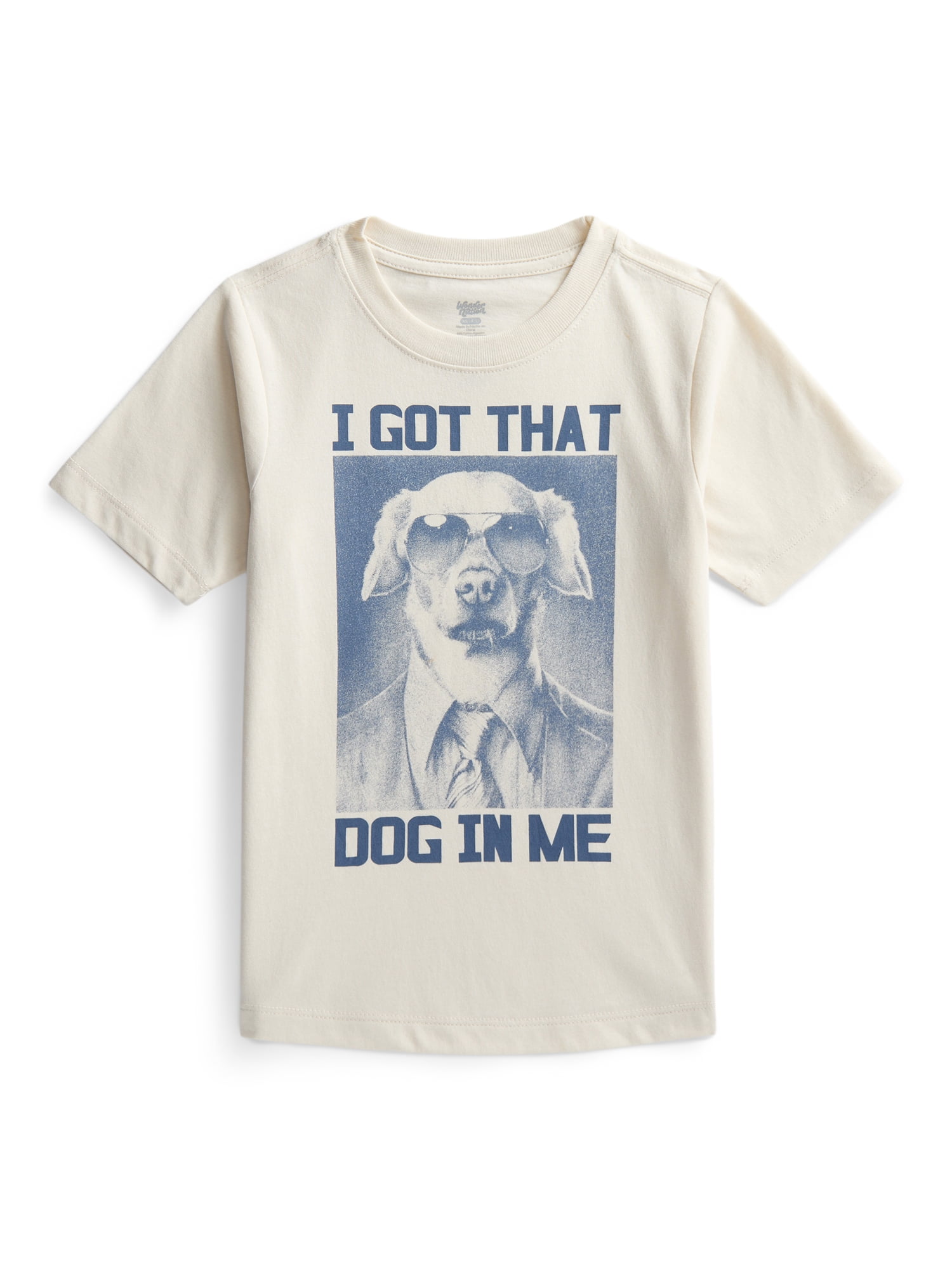 Wonder Nation Boys I Got That Dog In Me Graphic T-Shirt, Sizes 4-18