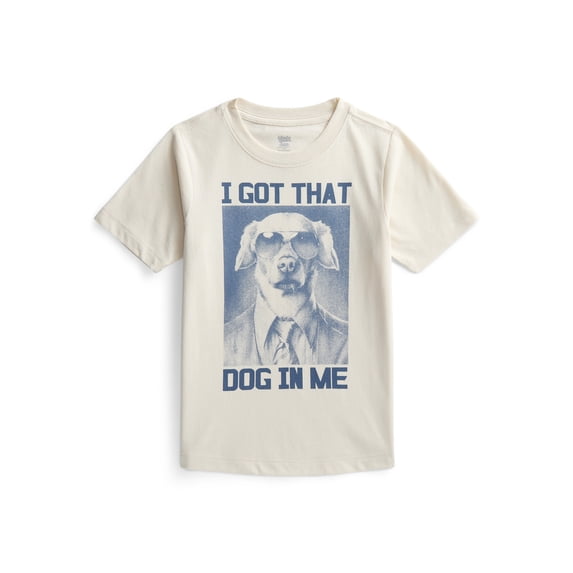 Wonder Nation Boys I Got That Dog In Me Graphic T-Shirt, Sizes 4-18