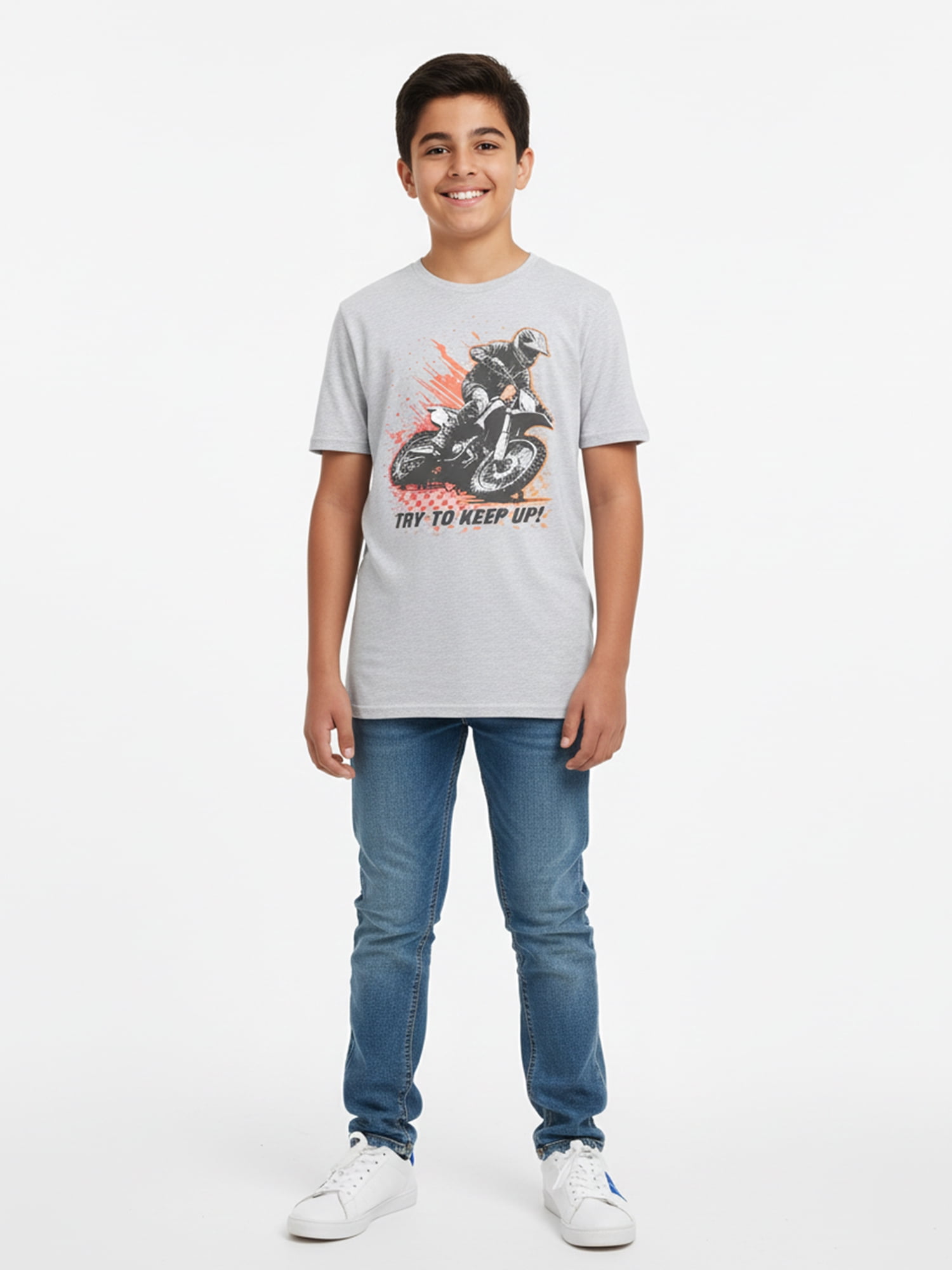 Wonder Nation, Boys' Graphic T-Shirt, Enjoy the Ride, Sizes 4-18