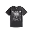 thumbnail image 1 of Wonder Nation Boys Locked In Gamer Graphic T-Shirt, Sizes 4-18, 1 of 3