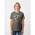 thumbnail image 1 of Wonder Nation, Boys' & Big Boys' Not Now Graphic Tee with Short Sleeves, Sizes 4-18, 1 of 5