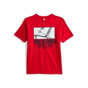 Wonder Nation, Boys' & Big Boys' Rise N' Grind Graphic Tee with Short Sleeves, Sizes 4-18