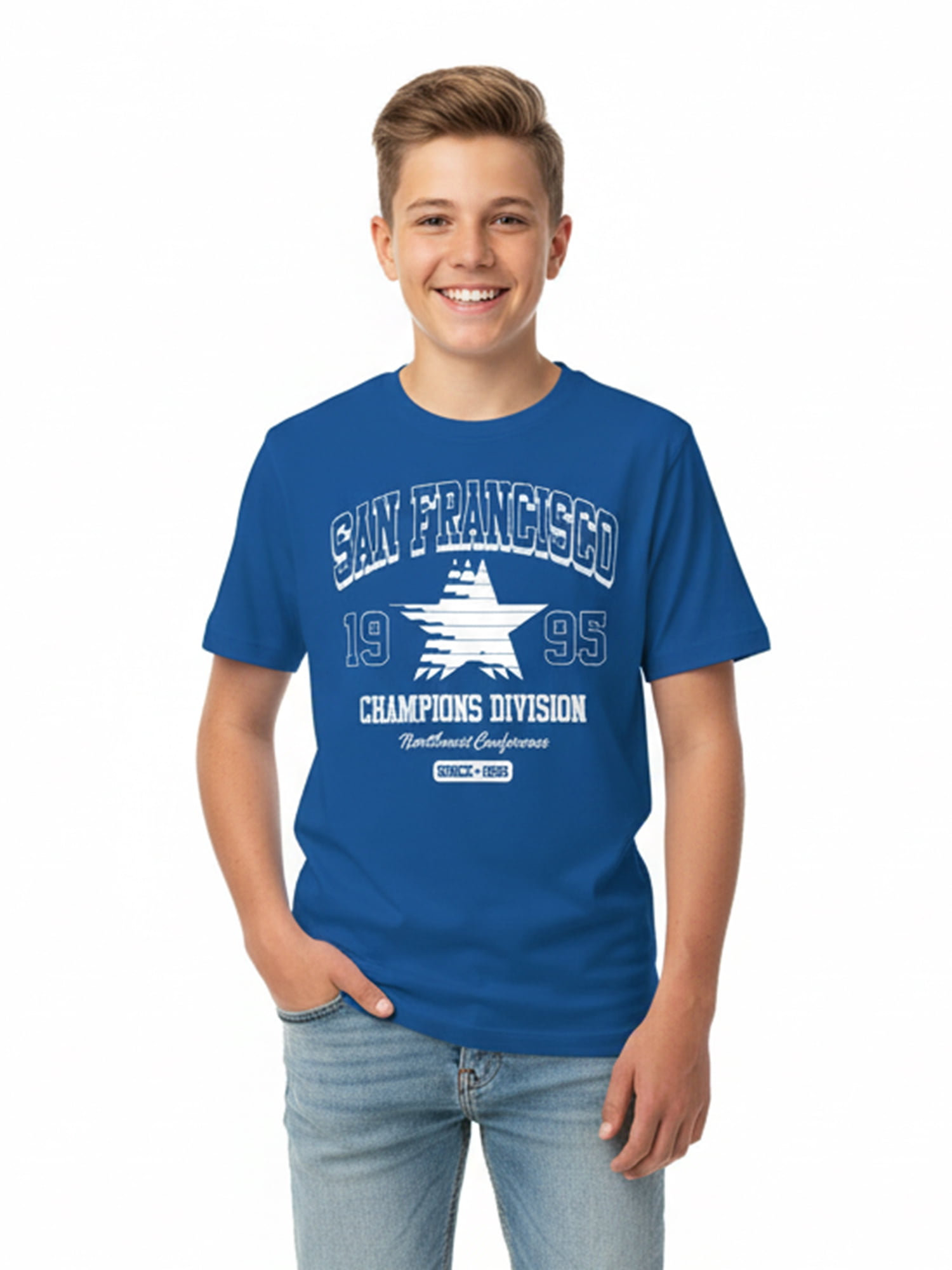 Wonder Nation, Boys' Graphic T-Shirt, San Francisco, Sizes 4-18