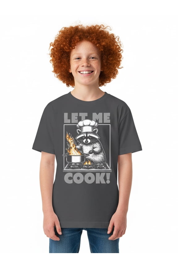 , Boys' Graphic T-Shirt, Space Let Me Cook, Sizes 4-18