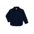 thumbnail image 1 of Wonder Nation Boys Heavyweight Quilted Denim Shirt Jacket, Sizes 4-18 & Husky, 1 of 3