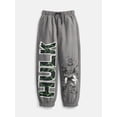 thumbnail image 1 of Wonder Nation Boys' Hulk Graphic Jogger Pants, Sizes 4-18, 1 of 3