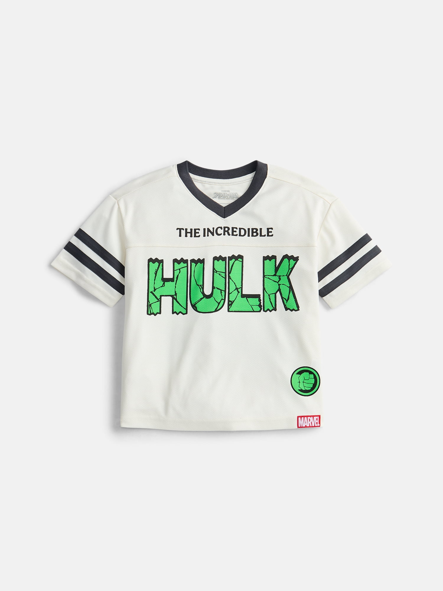 Wonder Nation Boys' Hulk Graphic Jersey with Short Sleeves, Sizes 4-18