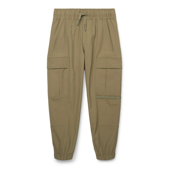 Wonder Nation Boys Hybrid Cargo Joggers, Sizes 4-18 & Husky