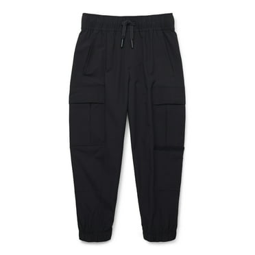 Wonder Nation Boys Hybrid Cargo Joggers, Sizes 4-18 & Husky